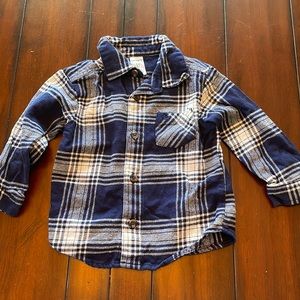Carters 18 month fleece button down
